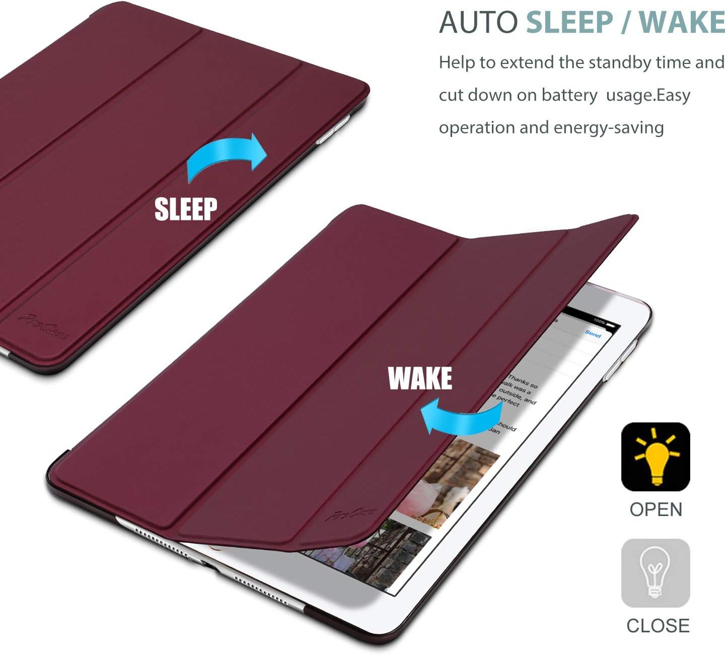 image:imageProCase Smart Case for iPad Air 1st Generation 97 Inch Protective Cover for iPad Air 1 Edition 2013 Model A1474 A1475 A1476 NavyWine