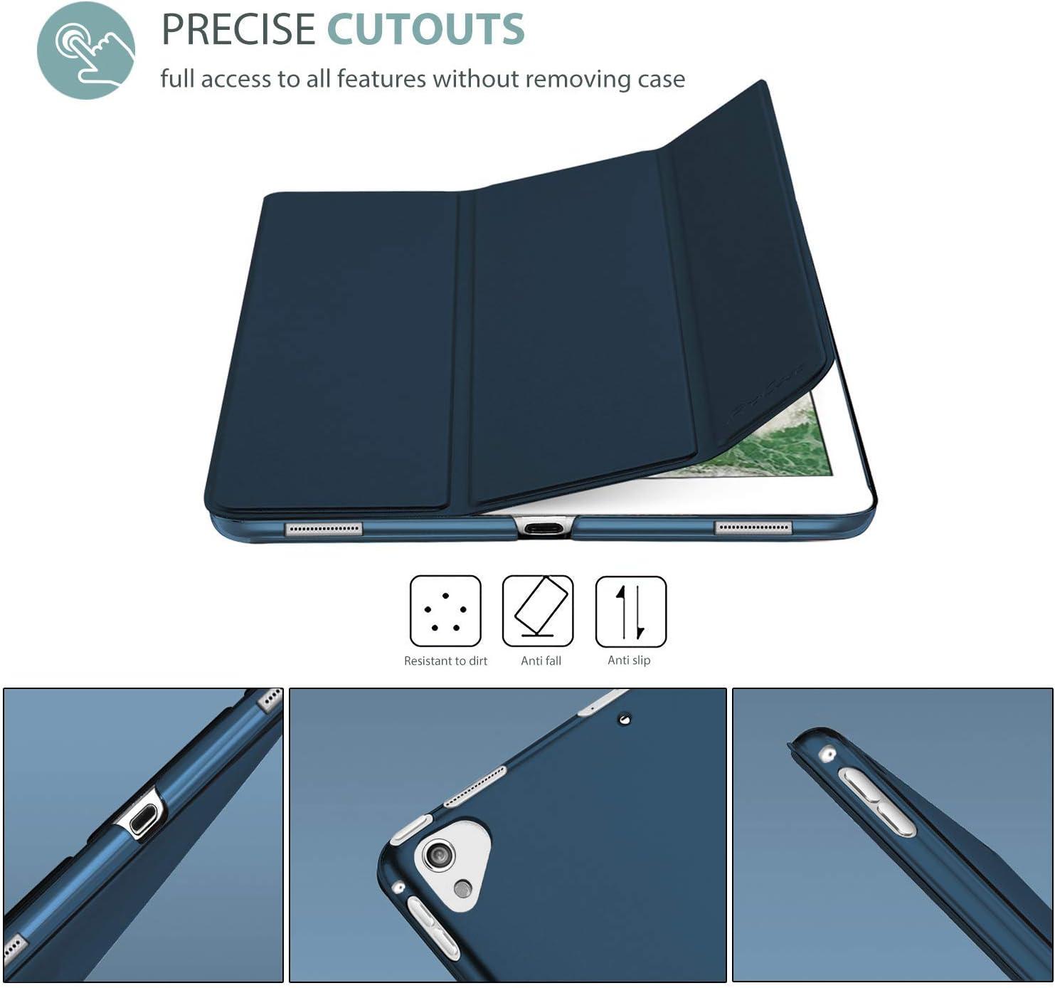 image:imageProCase Smart Case for iPad Pro 129 Inch 1st and 2nd Generation 2015 and 2017 Model Stand Cover Support Auto SleepWake EmeraldNavy