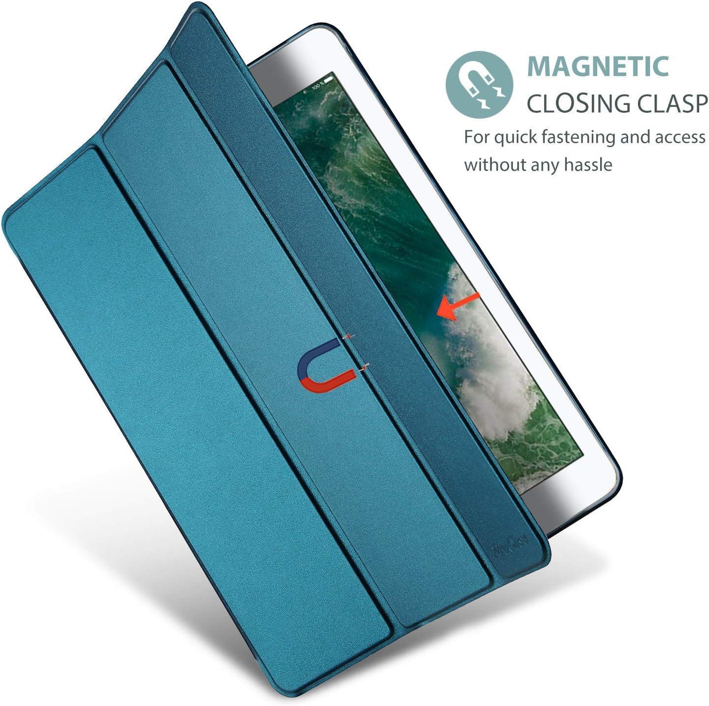 image:imageProCase Smart Case for iPad Pro 129 Inch 1st and 2nd Generation 2015 and 2017 Model Stand Cover Support Auto SleepWake EmeraldTeal