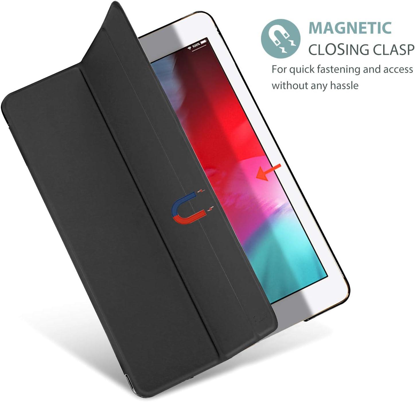 image:imageProCase Smart Case for iPad mini 5th Generation2019 Model Lightweight Cover with Auto SleepWake for iPad mini 5 GreyBlack