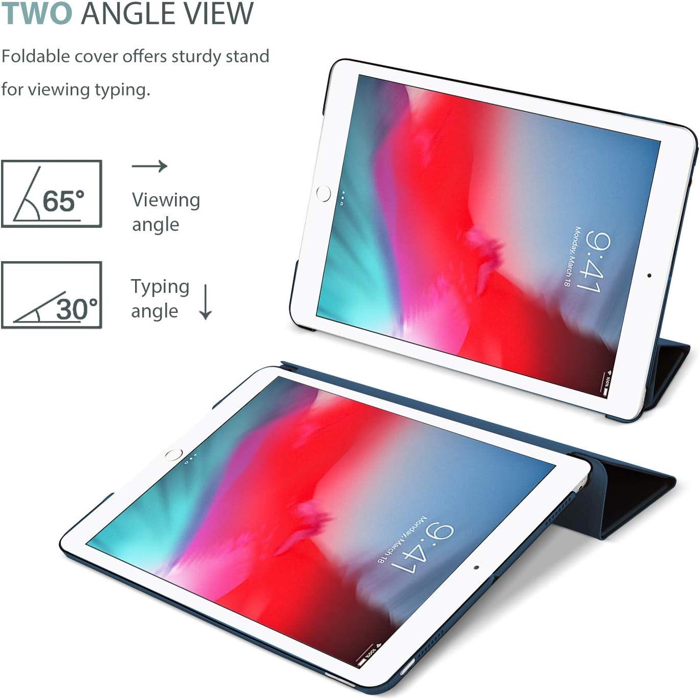 image:imageProCase Smart Case for iPad mini 5th Generation2019 Model Lightweight Cover with Auto SleepWake for iPad mini 5 GreyNavy
