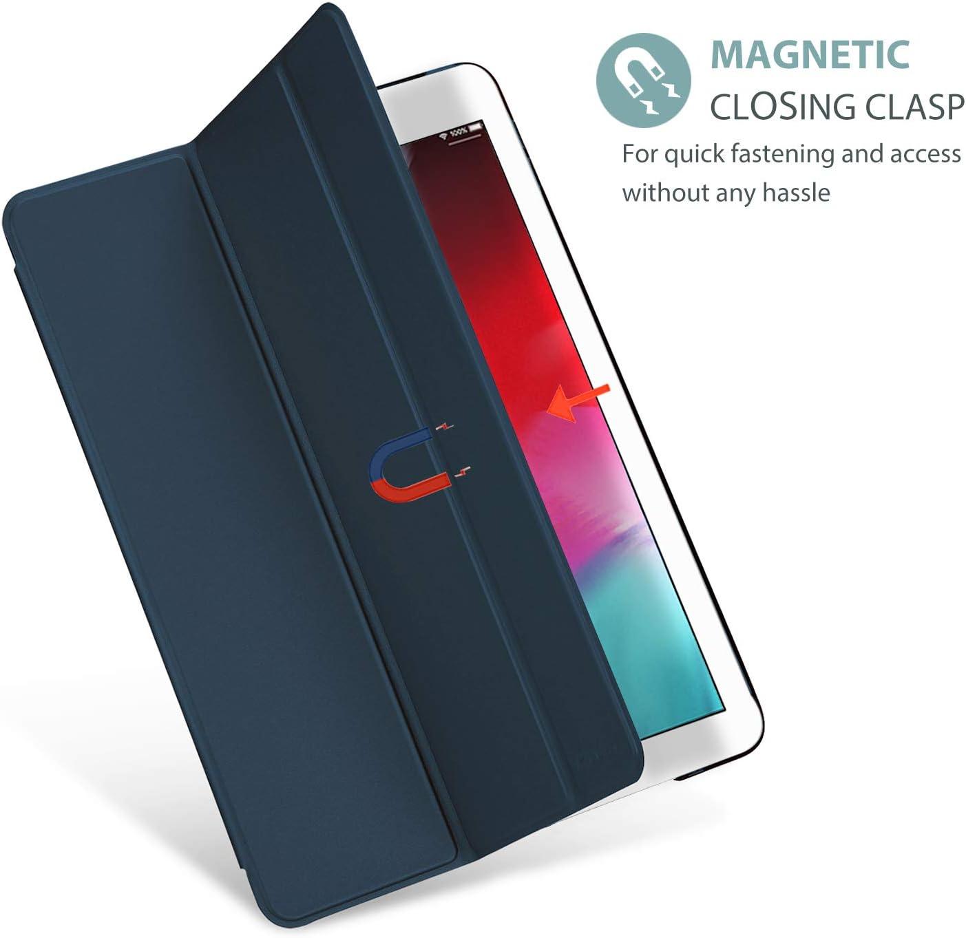image:imageProCase Smart Case for iPad mini 5th Generation2019 Model Lightweight Cover with Auto SleepWake for iPad mini 5 GreyNavy