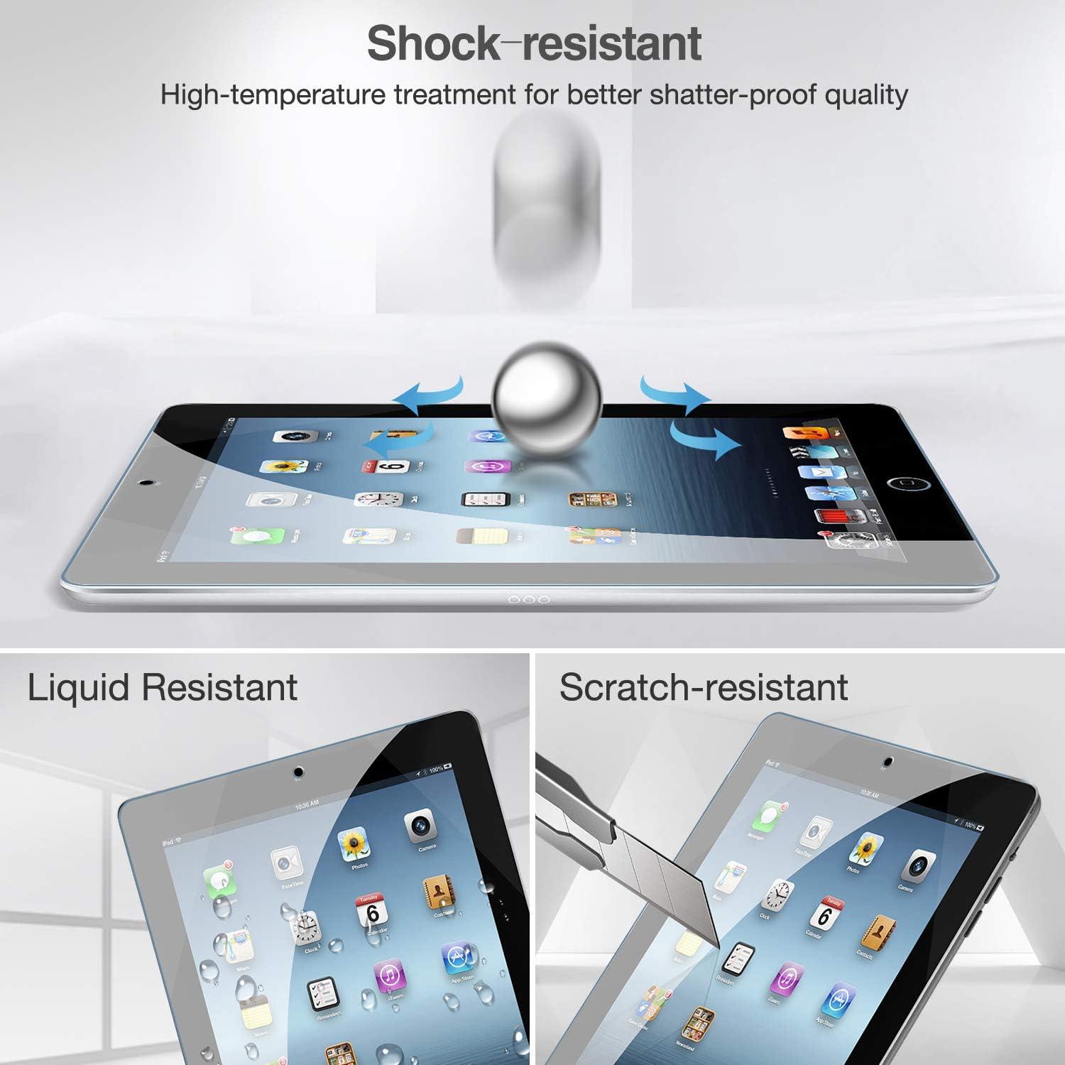 image:imageProCase for 97 iPad 2 3 4 Old Model Screen Protector AntiFingerprint Matte Tempered Glass Film Guard for iPad 2 iPad 3 iPad 4