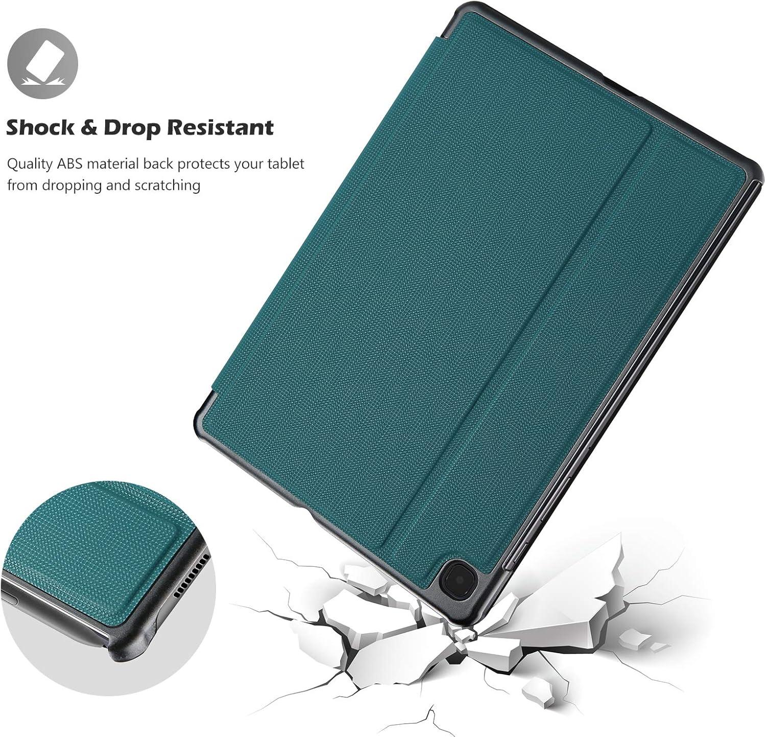 image:imageProCase for Galaxy Tab S6 Lite 104 2024 2022 2020 with S Pen Holder Slim Stand Folio Case Smart Cover for Galaxy Tab S6 Lite 104 Inch SMP613 P619 SMP610 P615 SMP620 P625Teal