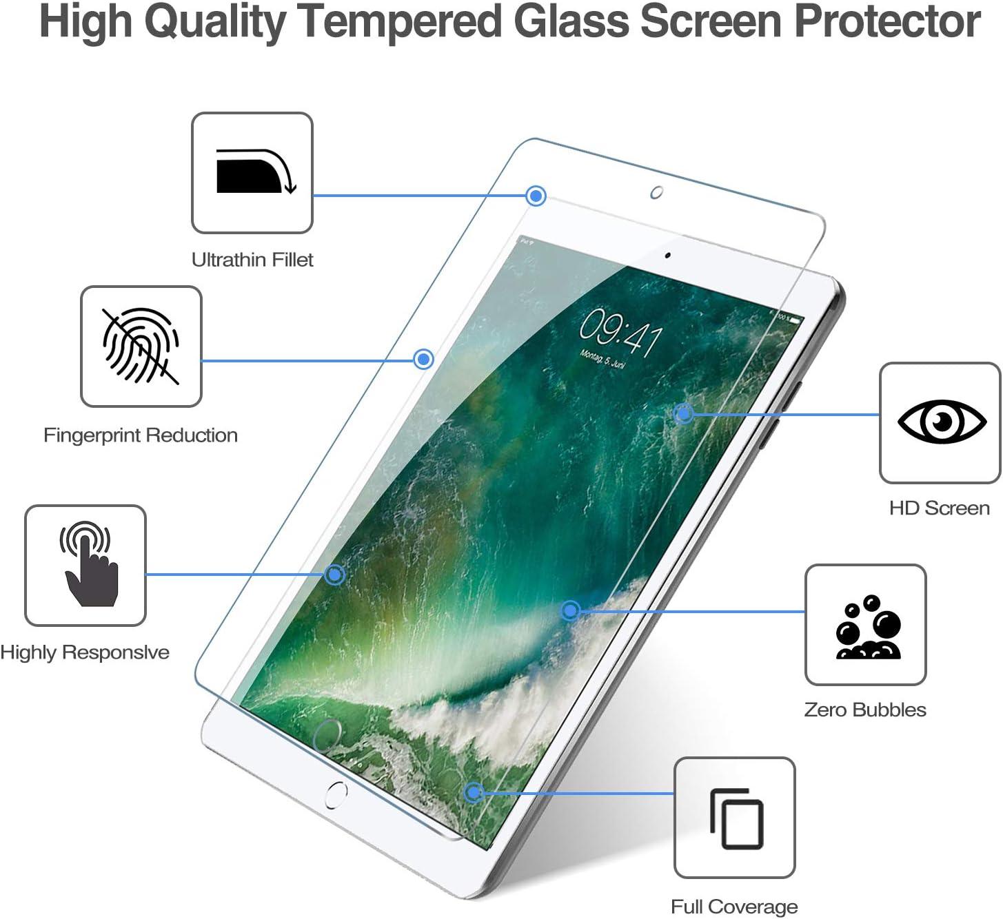 image:imageProCase for iPad Pro 129 1st 2nd Gen 2015 2017 Screen Protector Antifingerprint Matte Tempered Glass Film Guard for iPad Pro 129 Old Model 1 2 Generation