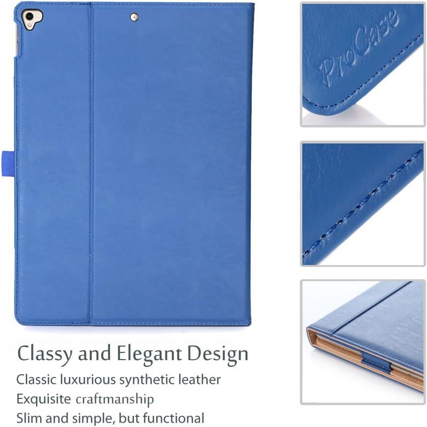 image:imageProCase for iPad Pro 129 20172015 Case 1st amp 2nd Generation Stand Folio Case Cover for iPad Pro 129 Inch Old Model 20172015 with Multiple Viewing Angles Pencil Holder TealNavy