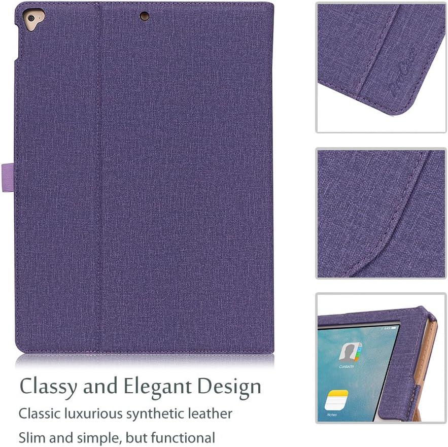 image:imageProCase for iPad Pro 129 20172015 Case 1st amp 2nd Generation Stand Folio Case Cover for iPad Pro 129 Inch Old Model 20172015 with Multiple Viewing Angles Pencil Holder TealPurple