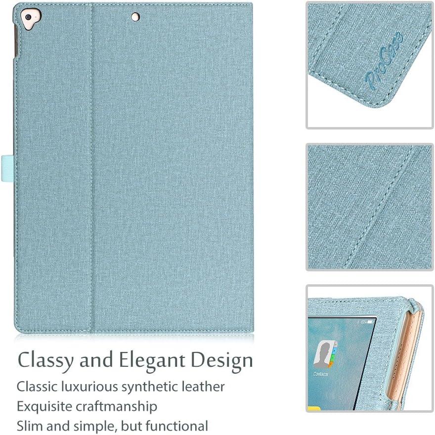 image:imageProCase for iPad Pro 129 20172015 Case 1st amp 2nd Generation Stand Folio Case Cover for iPad Pro 129 Inch Old Model 20172015 with Multiple Viewing Angles Pencil Holder TealTeal