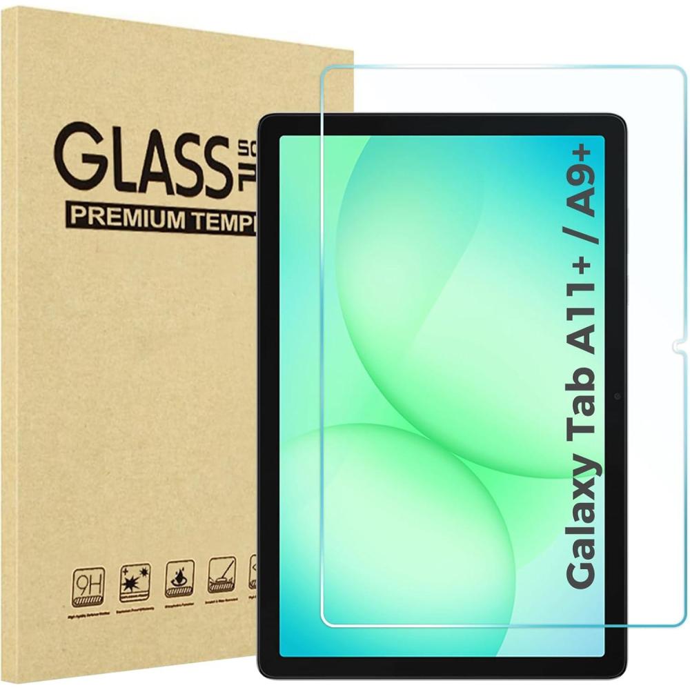 image:imageProCase 1 Pack Screen Protector for Galaxy Tab A11 Plus 2025 Tab A9 Plus 11 Inch 2023 HD Tempered Glass 9H Film Guard for Tab A11 A9 5G 111 Pack