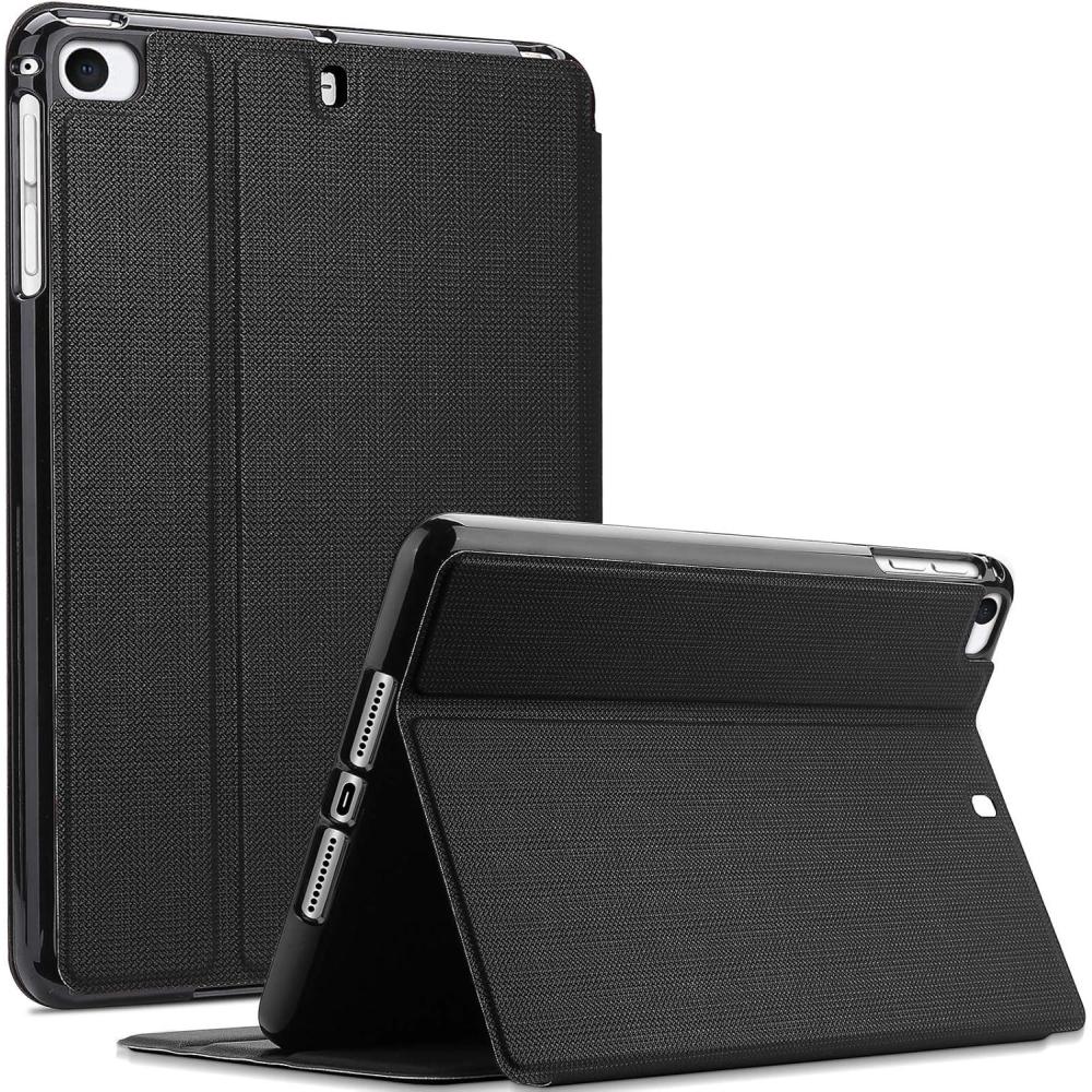 image:imageProCase Book Cover for iPad mini 5 Generation 2019 Mini 4 Mini 1 2 3 Slim Stand Protective Folio Case Smart Cover for iPad mini 54321 TealBlack