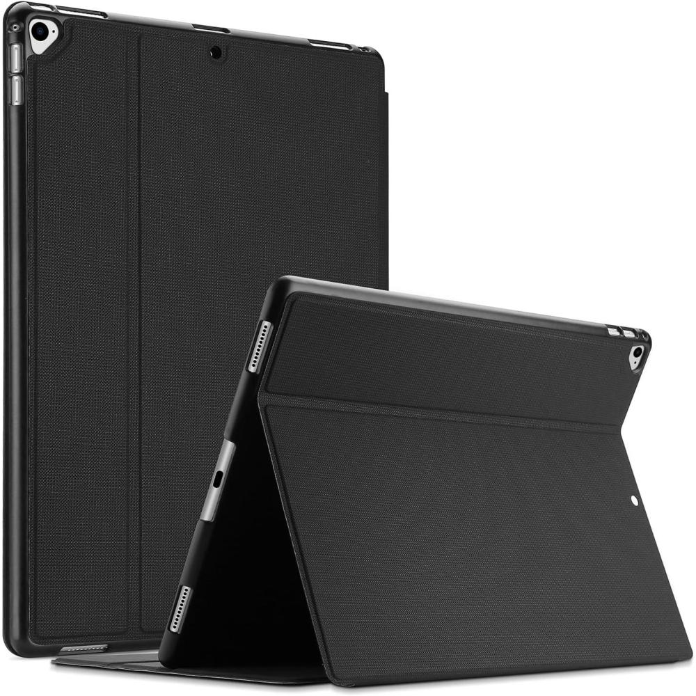 image:imageProCase Cover for iPad Pro 129 20172015 Old Model 2nd amp 1st Gen Slim Stand Protective Folio Case Smart Cover for iPad Pro 129 Inch 2nd Gen 2017 iPad Pro 129 Inch 1st Gen 2015 RedBlack