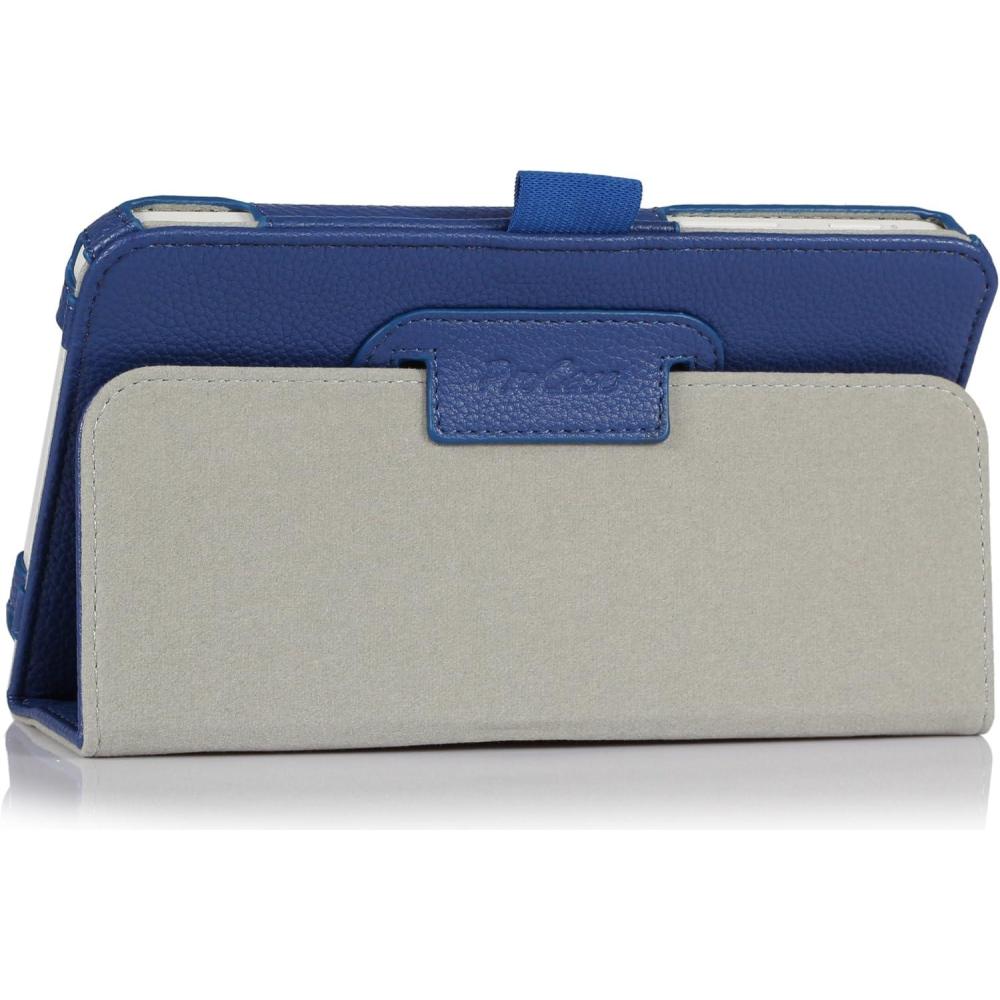 image:imageProCase Folio Case with Stand for Samsung Galaxy Tab 3 Lite 7 Tablet Lite 70 inch SMT110 Bonus Stylus Pen Included Navy Dark Blue