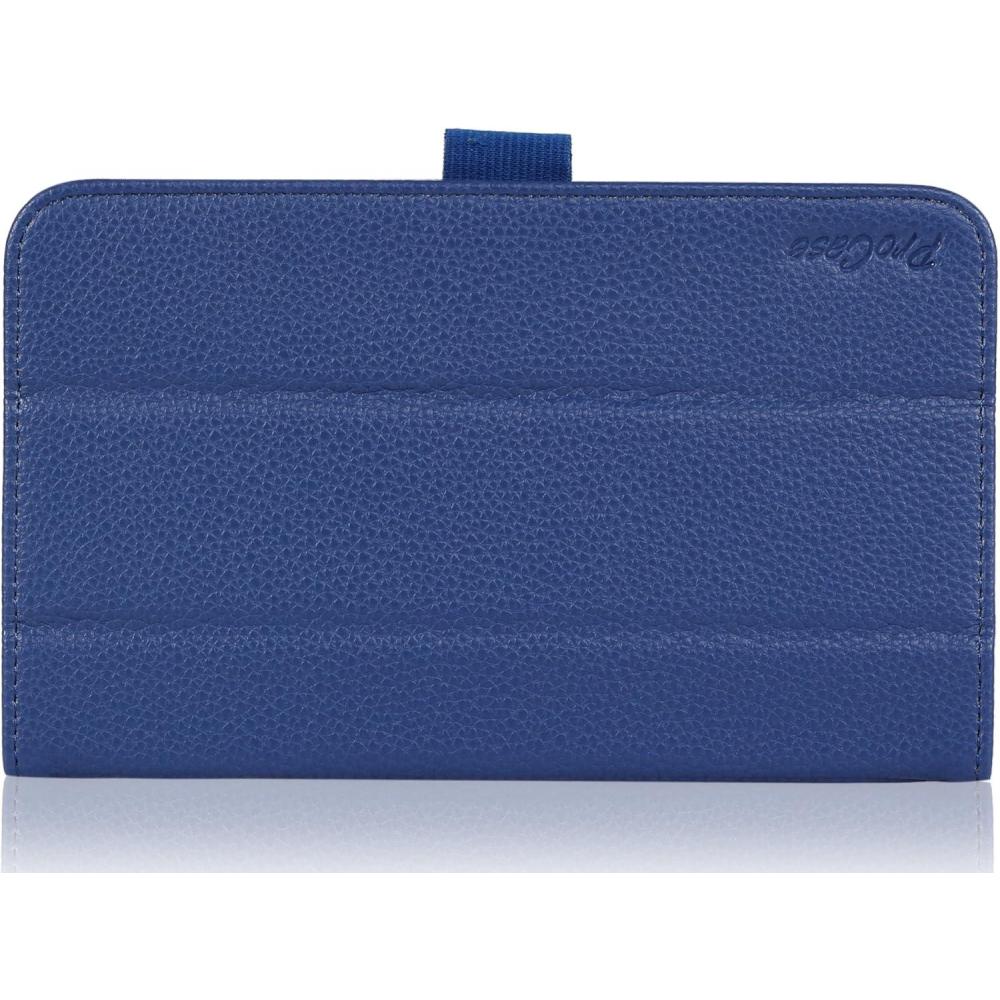 image:imageProCase Samsung Galaxy Tab 3 Lite 7 Case with Bonus Stylus Pen Smart Cover Case with Stand for Samsung Galaxy Tab 3 Lite 70 inch Tablet SMT110 Navy Dark Blue