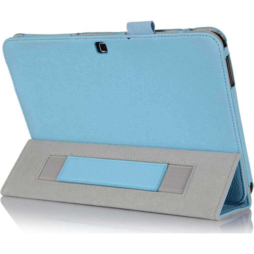 image:imageProCase Samsung Galaxy Tab 4 101 Case with Bonus Stylus Pen Smart Cover Case with Stand for 10 inch Galaxy Tab 4 Tablet SMT530 T531 T535 with Auto SleepWake Feature Blue