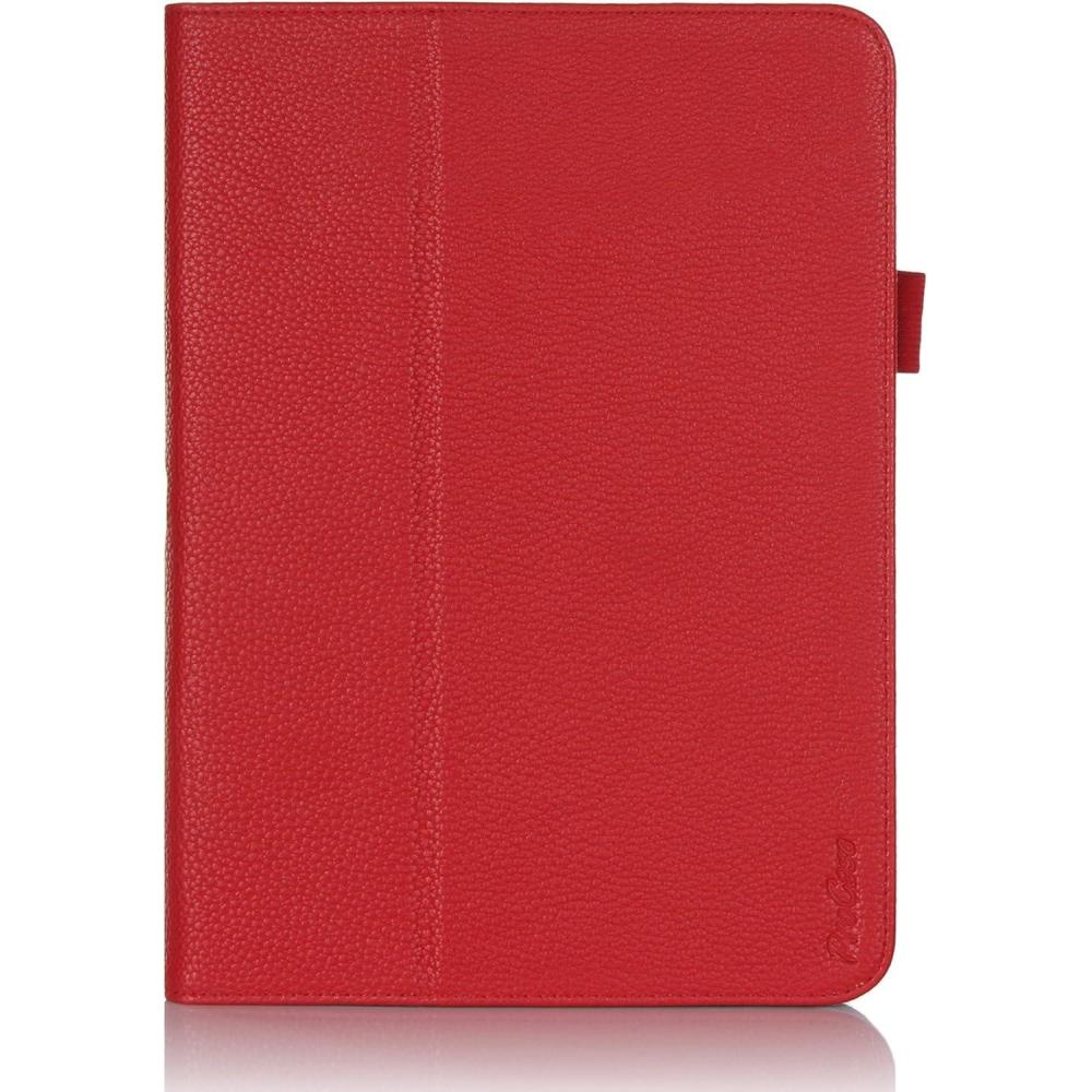 image:imageProCase Samsung Galaxy Tab 4 101 Tablet Case BiFold Stand Cover Case for 10 inch Galaxy Tab 4 2014 Released Also Compatible with Galaxy Tab 3 101 Red