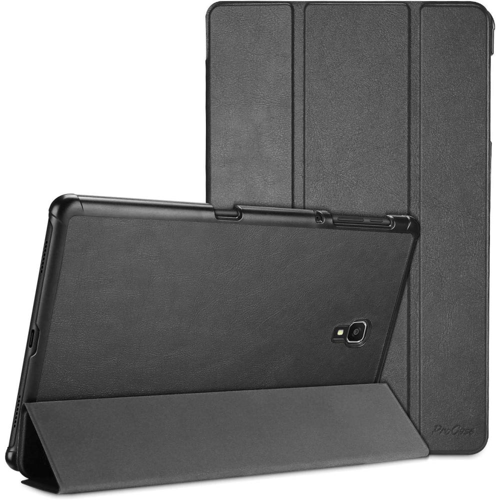 image:imageProCase Slim Case for Galaxy Tab A 105 2018 T590 T595 T597 Light Stand Hard Shell Cover Protective Case for Galaxy Tab A 105Inch Tablet SMT590T595T597 BlackBlack