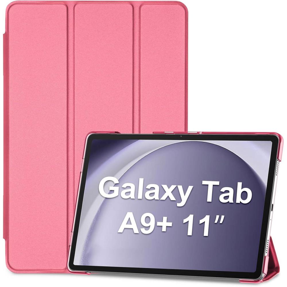 image:imageProCase Smart Case for Galaxy Tab A11 PlusA9 Plus 11 Inch Slim Stand Hard Back Shell Protective Tablet Cover Folio Case for 11 Galaxy Tab A11 Plus 2025A9 Plus 2023 BlackMelonpink1