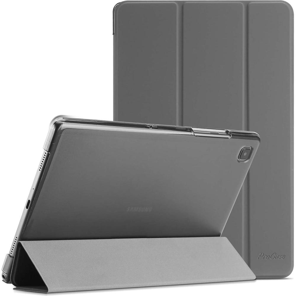 image:imageProCase Smart Case for Galaxy Tab a7 104 Inch 2022 2020 SMT509 T500 T503 T505 T507 Protective Stand Case Hard Shell Cover for 104 Inch Galaxy Tab a7 104 BlackGrey