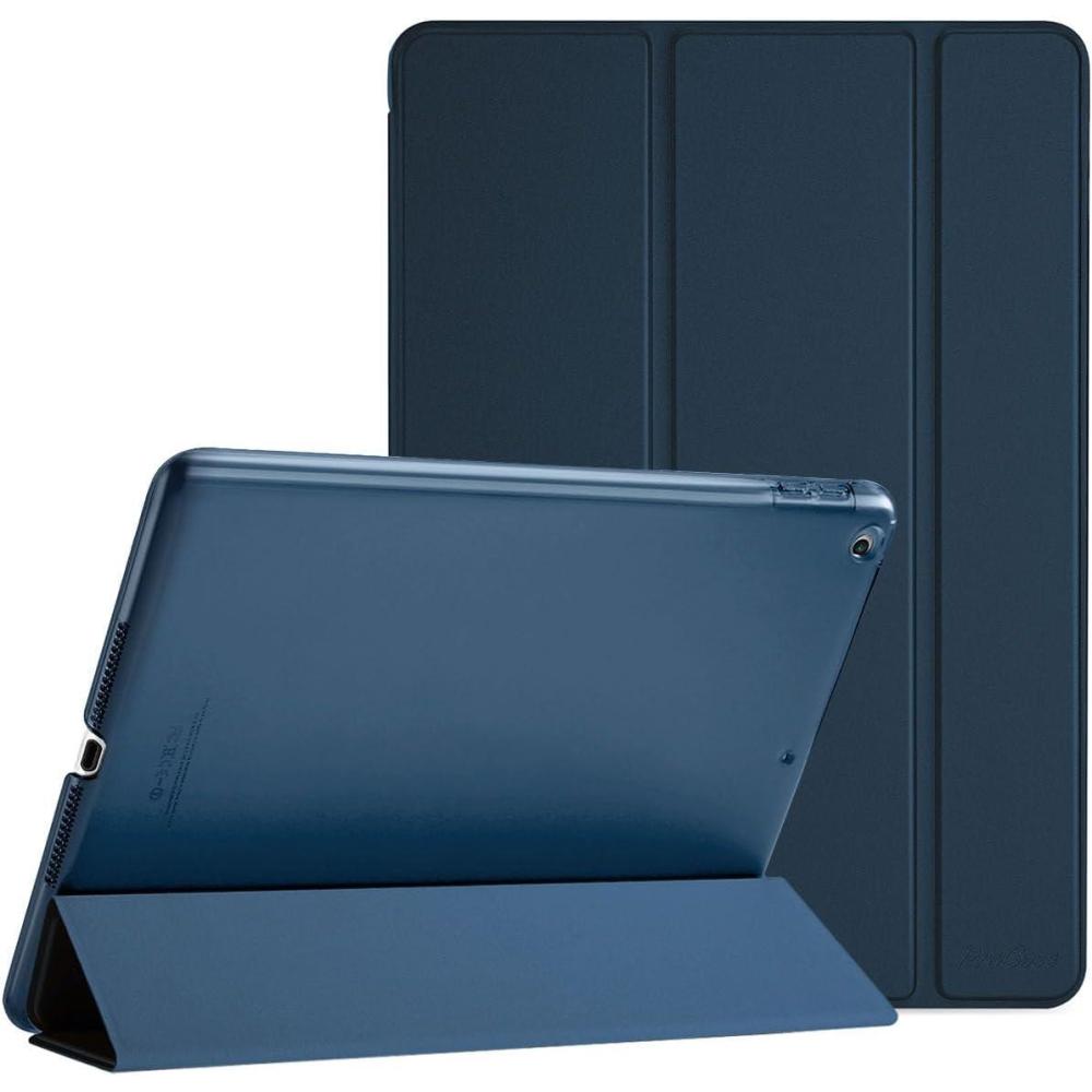 image:imageProCase Smart Case for iPad 97 Inch iPad 6th5th Generation 2018 2017Model A1893 A1954 A1822 A1823 Ultra Slim Lightweight Stand Cover with Translucent Frosted Back BlackNavy