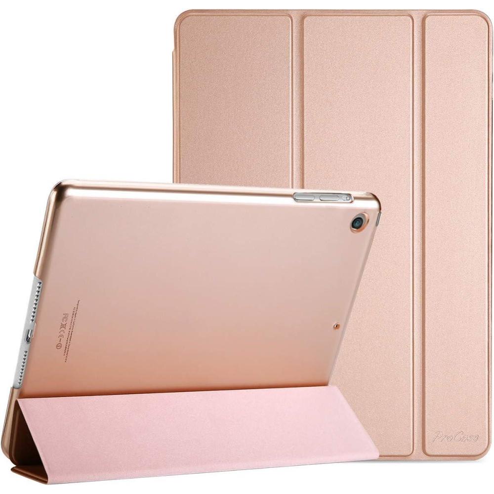 image:imageProCase Smart Case for iPad Air 1st Generation 97 Inch Protective Cover for iPad Air 1 Edition 2013 Model A1474 A1475 A1476 NavyRosegold