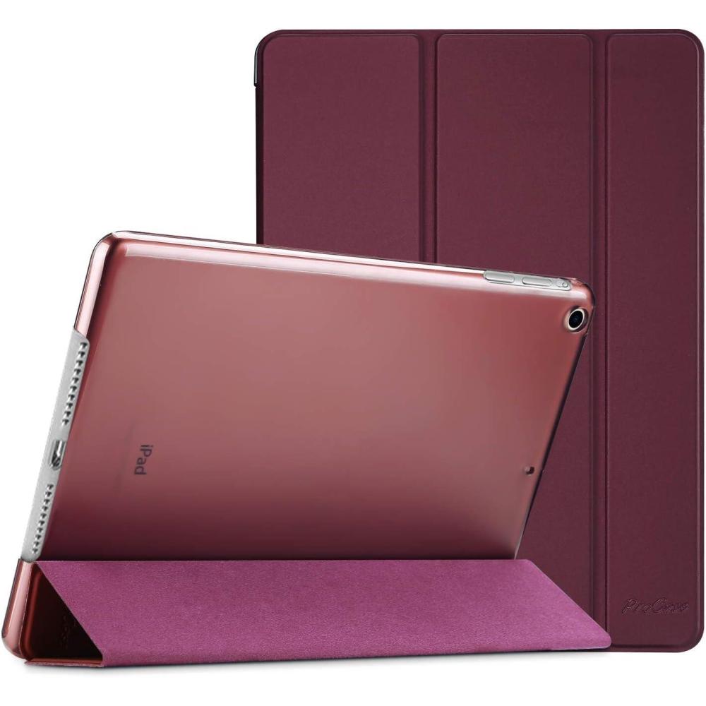 image:imageProCase Smart Case for iPad Air 1st Generation 97 Inch Protective Cover for iPad Air 1 Edition 2013 Model A1474 A1475 A1476 NavyWine