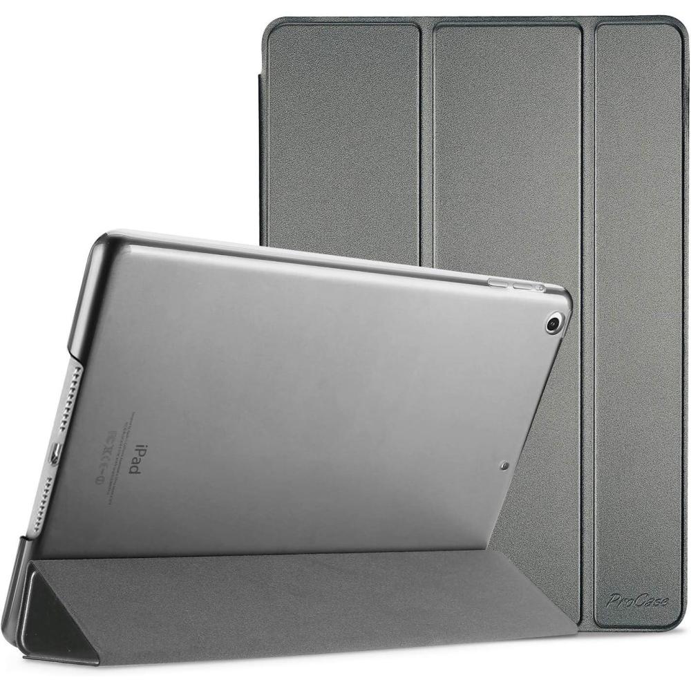 image:imageProCase Smart Case for iPad Air 1st Generation 97 Inch Protective Cover for iPad Air 1 Edition 2013 Model A1474 A1475 A1476 Navymetallic