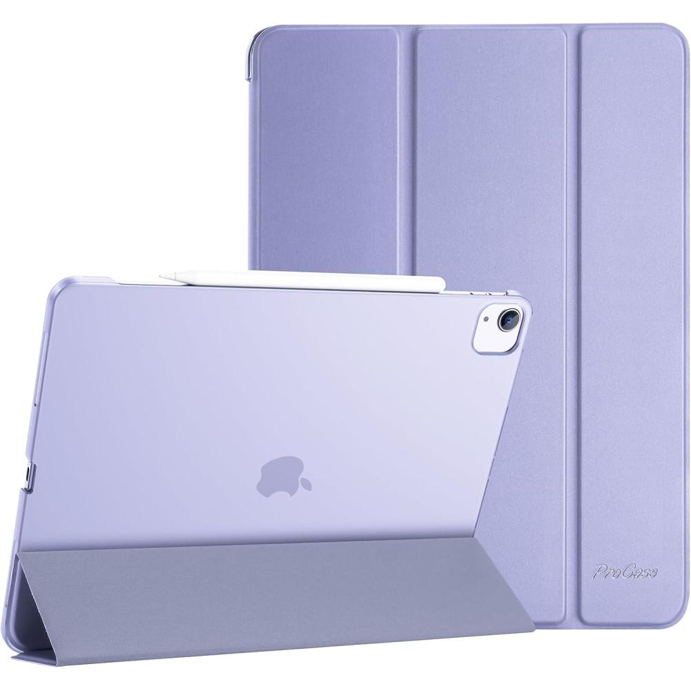 image:imageProCase Smart Case for iPad Pro 129 2022202120202018 Slim Stand Hard Back Shell Smart Cover for iPad Pro 129 6th Gen5th Gen4th Gen3rd Gen NavyPurple