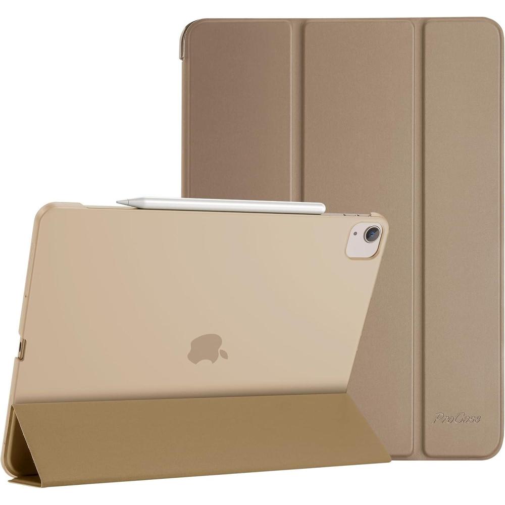 image:imageProCase Smart Case for iPad Pro 129 2022202120202018 Slim Stand Hard Back Shell Smart Cover for iPad Pro 129 6th Gen5th Gen4th Gen3rd Gen NavyStarlight