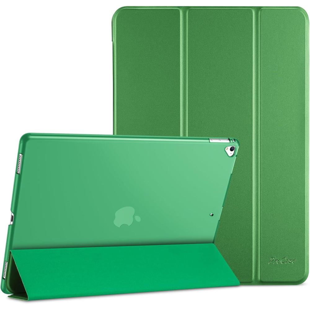 image:imageProCase Smart Case for iPad Pro 129 Inch 1st and 2nd Generation 2015 and 2017 Model Stand Cover Support Auto SleepWake EmeraldGreen