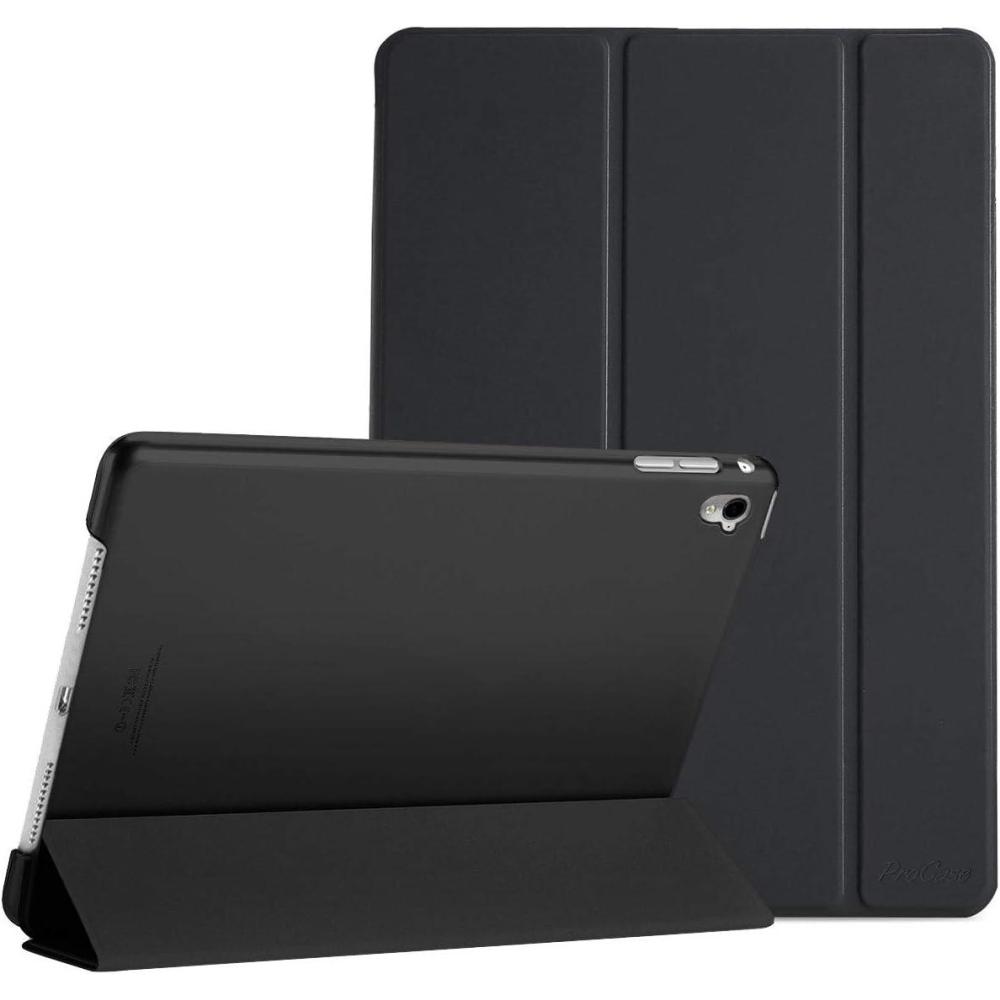 image:imageProCase Smart Case for iPad Pro 97 Inch 2016 Ultra Slim Lightweight Stand Smart Case Shell with Translucent Frosted Back Cover for iPad Pro 97 Inch A1673 A1674 A1675 EmeraldBlack