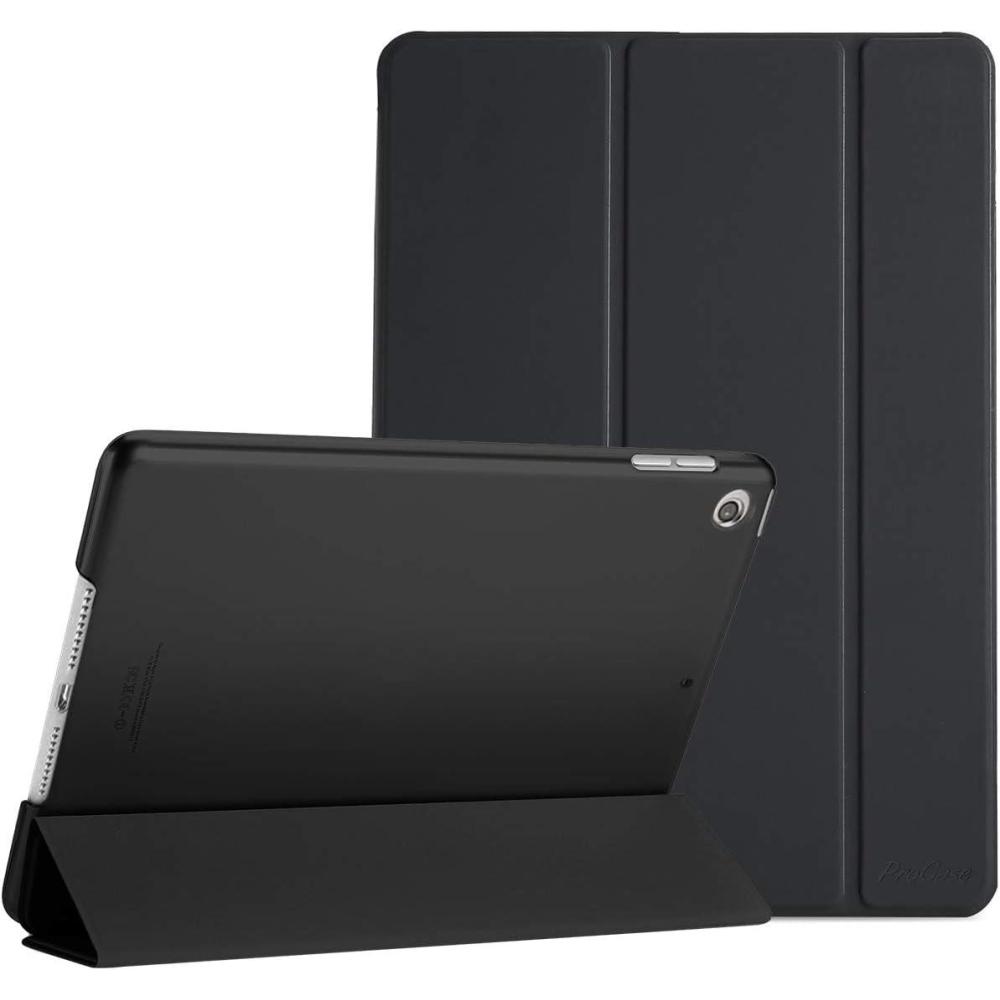 image:imageProCase Smart Case for iPad mini 5th Generation2019 Model Lightweight Cover with Auto SleepWake for iPad mini 5 GreyBlack