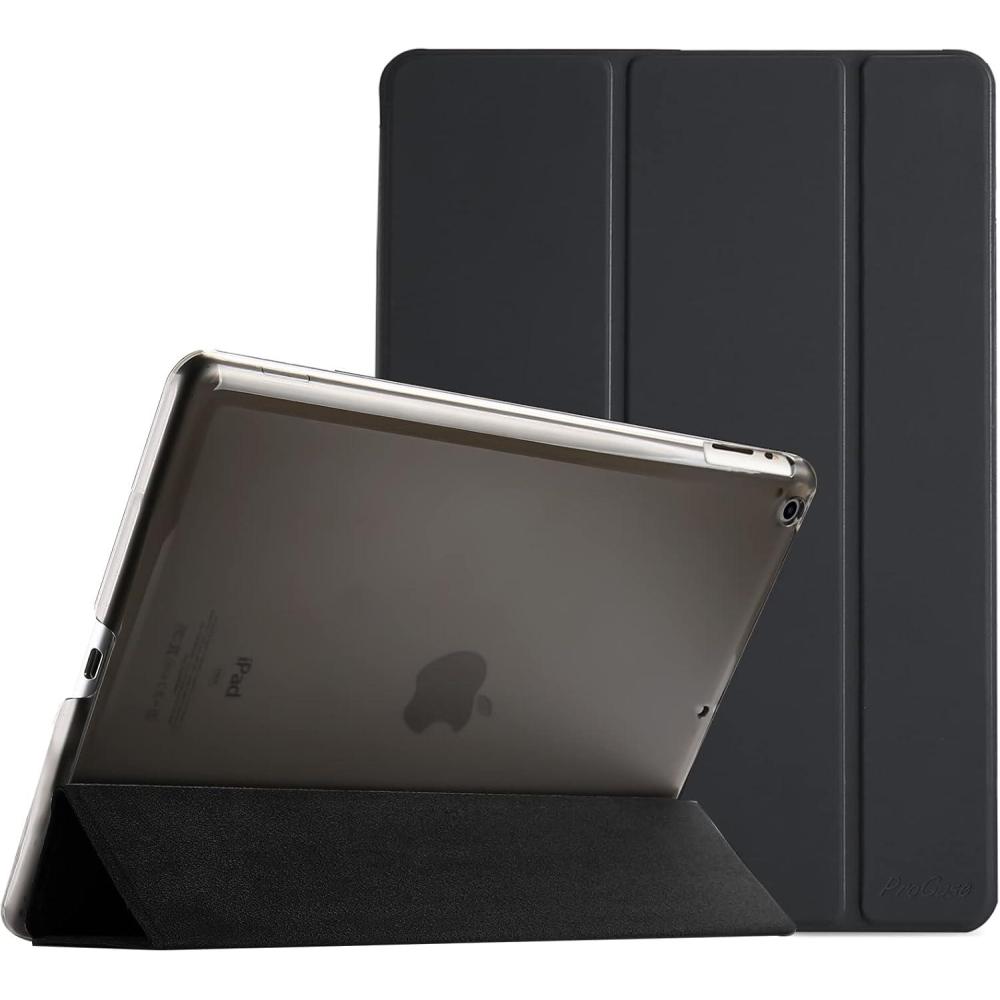 image:imageProCase for iPad 20122011 2nd 3rd 4th Generation Case Old Model Smart Cover for iPad 2iPad 3 iPad 4 GreyBlack