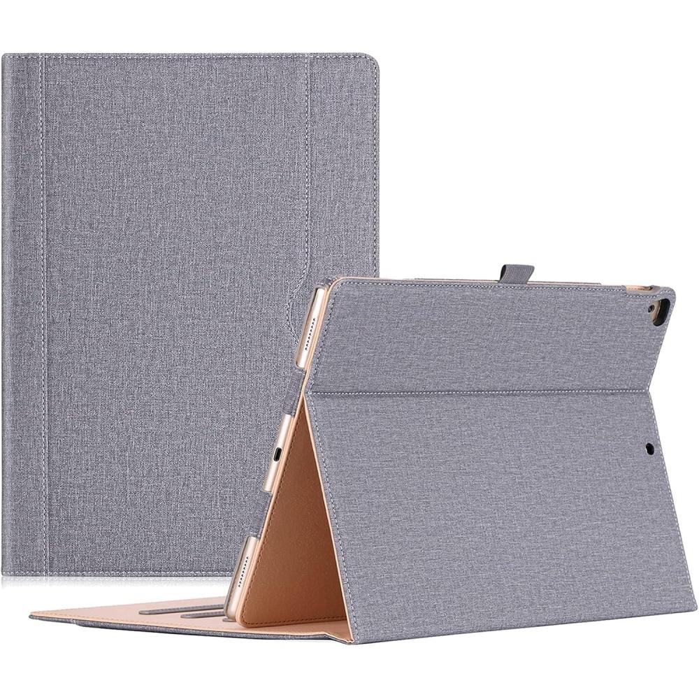 image:imageProCase for iPad Pro 129 20172015 Case 1st amp 2nd Generation Stand Folio Case Cover for iPad Pro 129 Inch Old Model 20172015 with Multiple Viewing Angles Pencil Holder TealGrey