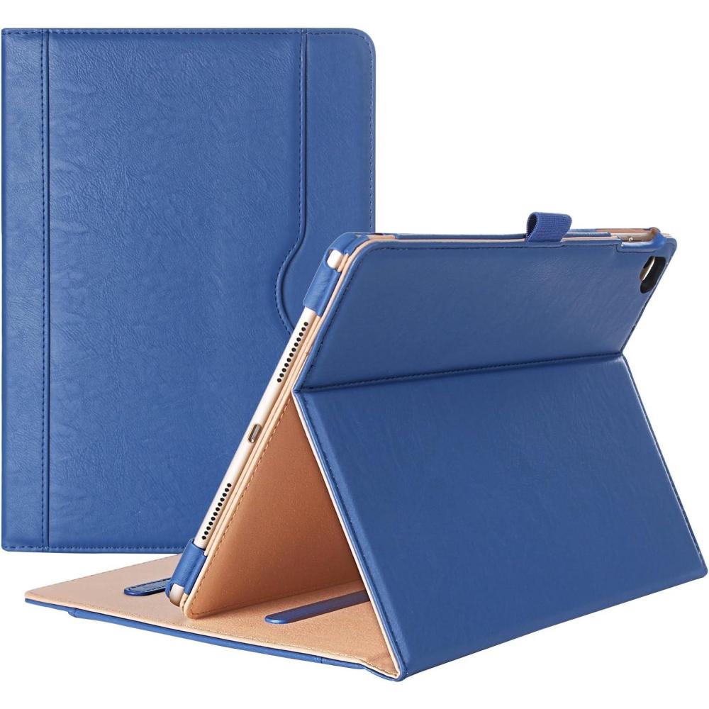 image:imageProCase for iPad Pro 97 Case 2016 Old Model PU Leather Stand Folio Cover for iPad Pro 97 Inch A1673A1674A1675 with 3 Viewing Angles amp Pencil Holder amp Document Card Pocket NavyNavy