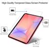 ProCase 2 Pack Screen Protector for Galaxy Tab S10 Lite / S10 FE 2025 / Tab S9 FE 5G 2023 / Tab S9 11 inch + 2 Pack Camera Lens Protector, Tempered Glass Film Compatible with S Pen -Mint(Coralred)