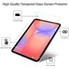 ProCase 2 Pack Screen Protector for Galaxy Tab S10 Lite / S10 FE 2025 / Tab S9 FE 5G 2023 / Tab S9 11 inch + 2 Pack Camera Lens Protector, Tempered Glass Film Compatible with S Pen -Mint(Silver)