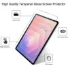 ProCase 2 Pack Screen Protector for Galaxy Tab S11 2025 11 inch X730 X730N X736 + 1 Pack Camera Lens Protector, Clear Tempered Glass Film Compatible with S Pen -Gray(Silver)
