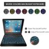 ProCase 360° Rotation 7-Color Backlit Keyboard Case for iPad 9.7 inch (Old Model), iPad 6th Gen(2018)/ iPad 5th Gen(2017), iPad Pro 9.7″(2016), iPad Air 2(2014)/ iPad Air 1(2013) Keyboard Cover -Black