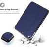 ProCase Book Cover for iPad mini 5 Generation 2019/ Mini 4, Mini 1 2 3, Slim Stand Protective Folio Case Smart Cover for iPad mini 5/4/3/2/1 -Teal(Navy)