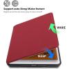 ProCase Book Cover for iPad mini 5 Generation 2019/ Mini 4, Mini 1 2 3, Slim Stand Protective Folio Case Smart Cover for iPad mini 5/4/3/2/1 -Teal(Red)