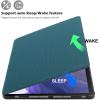 ProCase Case for Galaxy Tab S8 Plus/S7 FE 2021/S7 Plus 2020 12.4 Inch with S Pen Holder, Slim Stand Folio Smart Cover for 12.4″ Tablet (SM-X800 X806 T730 T736 T970 T975 T976 T978) -Teal(Teal)
