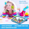ProCase Children’s Case for Samsung Galaxy Tab A9+ / A9 Plus 11 Inch 2023 (SM-X210), Lightweight Kids Case with Kickstand, Shockproof Robust Child Protective Case, Convertible Handle, Handle, Stand(Blue)