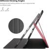 ProCase Cover for iPad Pro 12.9 2017/2015 (Old Model, 2nd & 1st Gen), Slim Stand Protective Folio Case Smart Cover for iPad Pro 12.9 Inch 2nd Gen 2017 / iPad Pro 12.9 Inch 1st Gen 2015 -Red(Red)