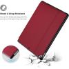 ProCase Cover for iPad Pro 12.9 2017/2015 (Old Model, 2nd & 1st Gen), Slim Stand Protective Folio Case Smart Cover for iPad Pro 12.9 Inch 2nd Gen 2017 / iPad Pro 12.9 Inch 1st Gen 2015 -Red(Red)