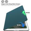 ProCase Cover for iPad Pro 12.9 2017/2015 (Old Model, 2nd & 1st Gen), Slim Stand Protective Folio Case Smart Cover for iPad Pro 12.9 Inch 2nd Gen 2017 / iPad Pro 12.9 Inch 1st Gen 2015 -Red(Teal)
