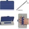 ProCase Galaxy Tab 3 Lite 7 Tablet Case with Bonus Stylus Pen – Tri-Fold Smart Cover Case for Tab 3 Lite 7.0 inch, SM-T110 (Navy, Dark Blue)