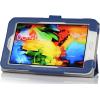 ProCase Galaxy Tab 3 Lite 7 Tablet Case with Bonus Stylus Pen – Tri-Fold Smart Cover Case for Tab 3 Lite 7.0 inch, SM-T110 (Navy, Dark Blue)