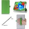 ProCase Galaxy Tab 4 8.0 Case with Bonus Stylus Pen – Smart Cover Case with Stand for 8 inch Tab 4 Tablet 2014 (SM-T330 / T331 / T335), with Auto Sleep/Wake Feature (Green)