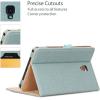 ProCase Galaxy Tab A 8.0 2017 Case Old Model T380 T385 – Stand Folio Case Cover for 8.0 inch Galaxy Tab A Tablet 2017 T380 T385 -Black(Teal)