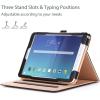 ProCase Galaxy Tab E 9.6 Case – Vintage Stand Folio Case Cover for Galaxy Tab E 9.6″/ Tab E Nook 9.6-Inch Tablet (SM-T560 / T561 / T565 and SM-T567V Verizon 4G LTE Version) -Black(Black)